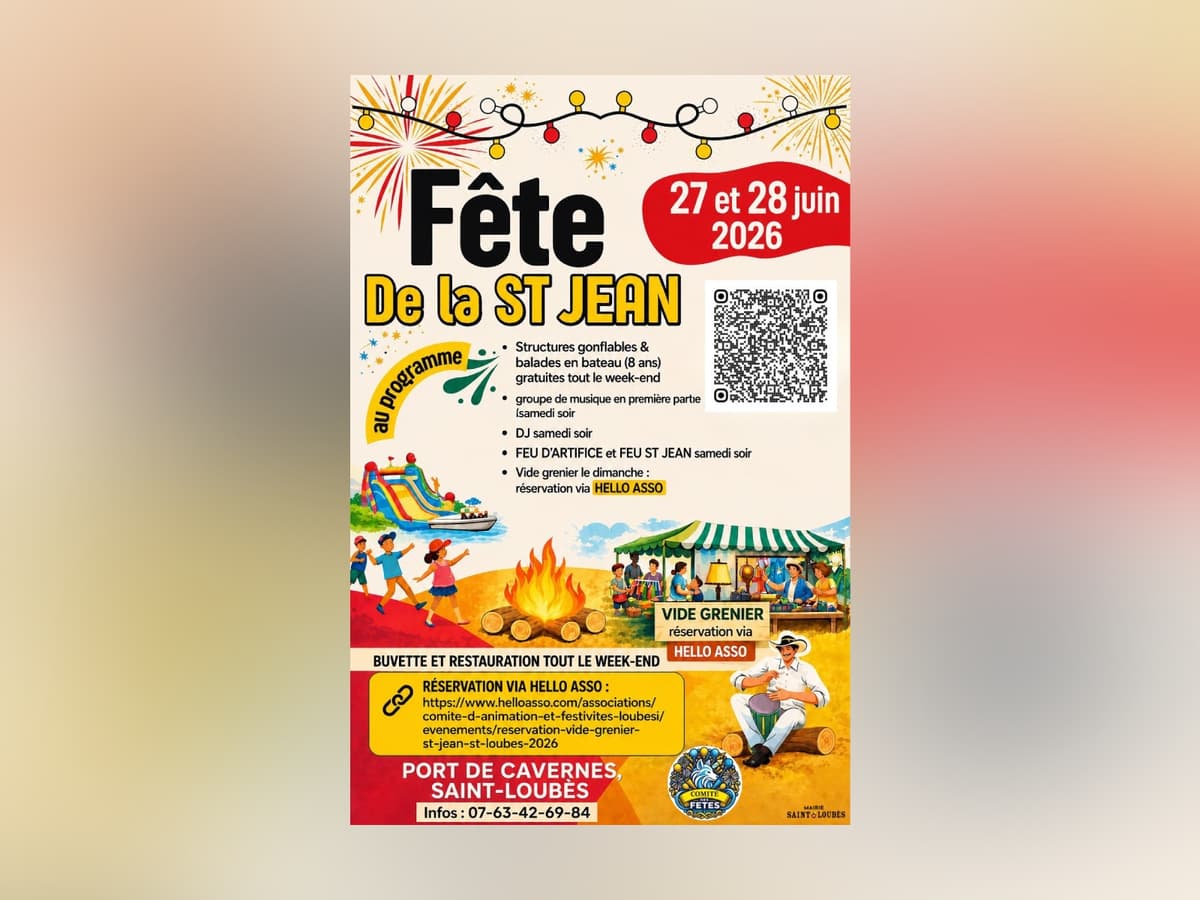 Illustration de l'événement : Fête de la Saint-Jean au port de Cavernes