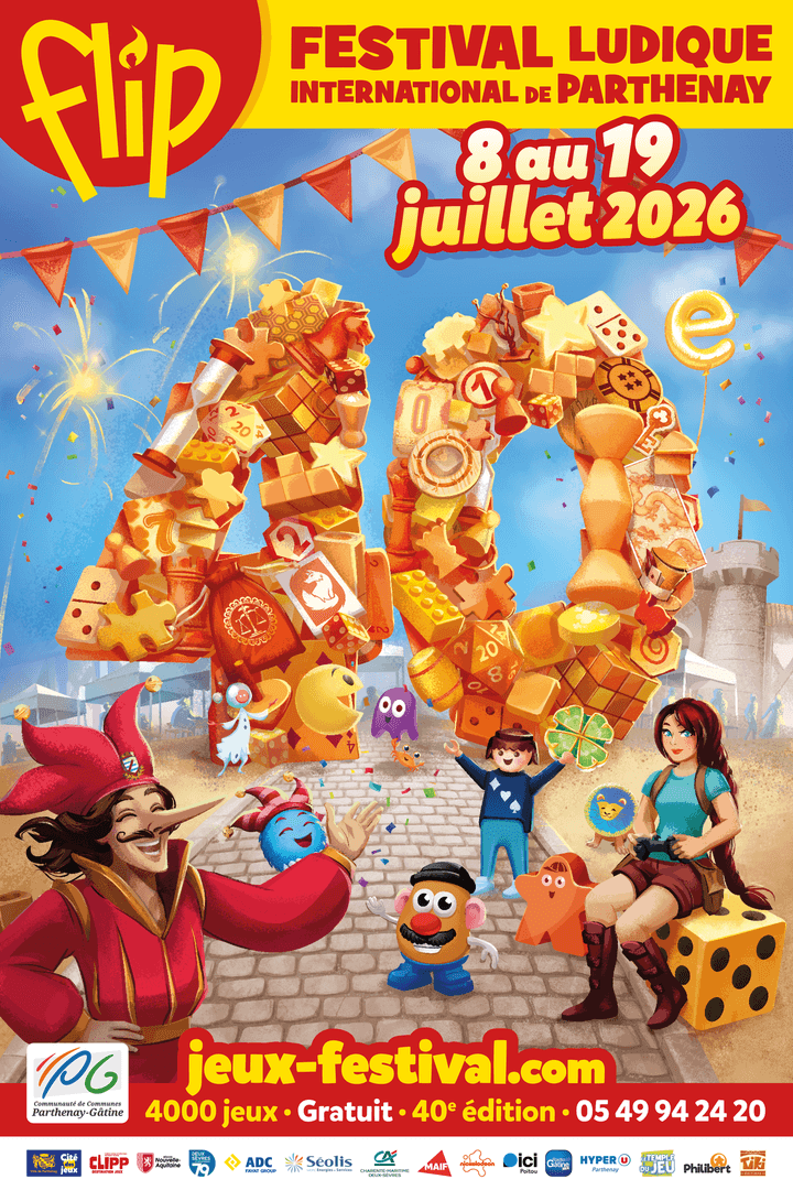 Illustration de l'événement : Festival Ludique International de Parthenay (FLIP)