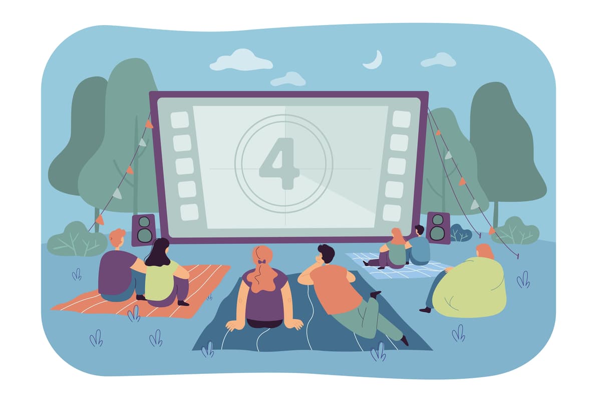 Illustration de l'événement : Cinéma en plein air