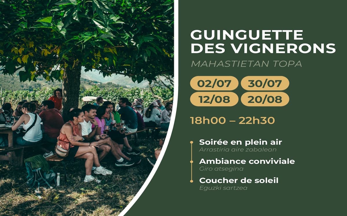 Illustration de l'événement : La guinguette des vignerons