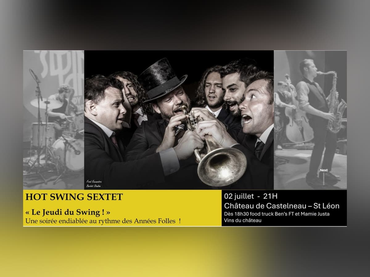 Illustration de l'événement : Hot Swing Sextet – Festival Silva Major