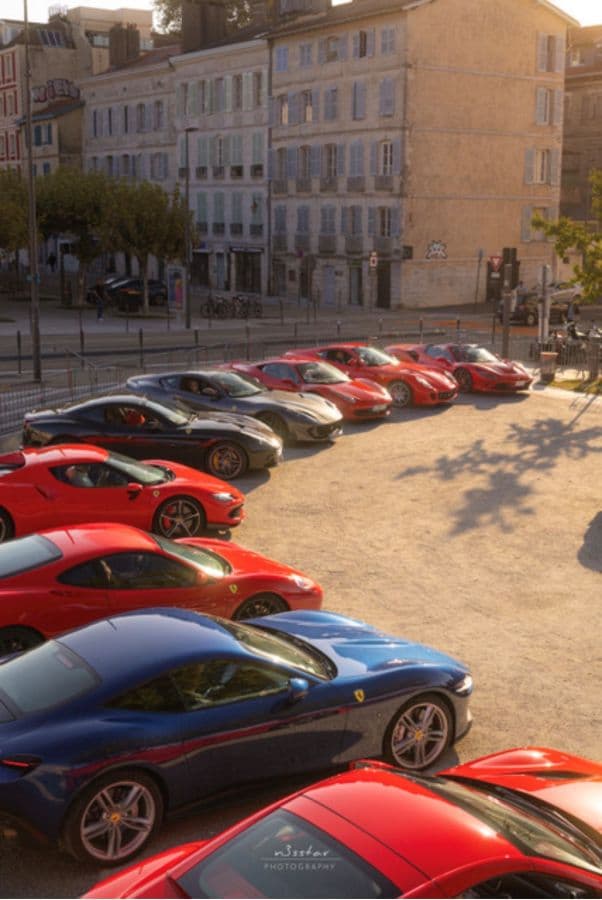 Illustration de l'événement : Meeting ferrari côte Basque organisé par lions club bayonne 17 ème édition