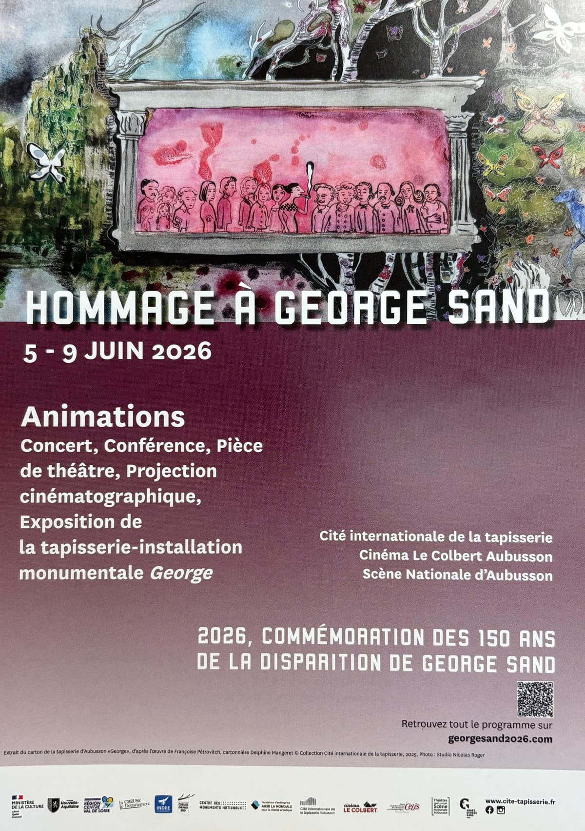 Illustration de l'événement : Hommage à George SAND
