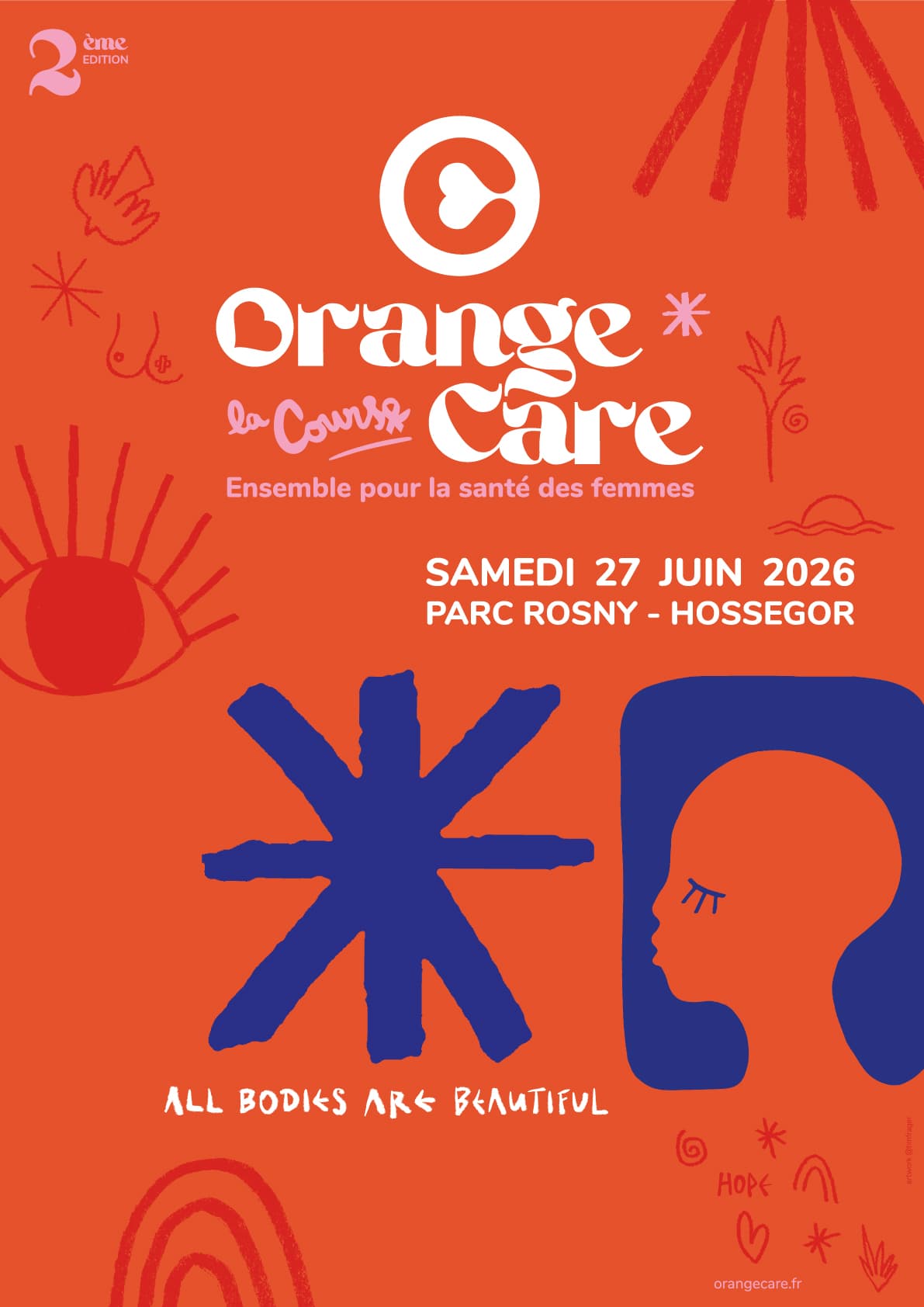 Illustration de l'événement : ORANGE CARE « La Course », ensemble pour la santé des Femmes