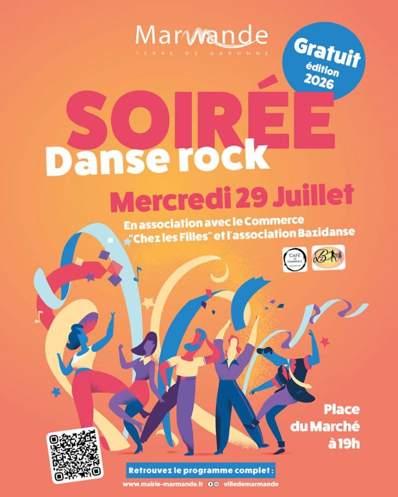 Illustration de l'événement : Soirée dansante - Soirée rock