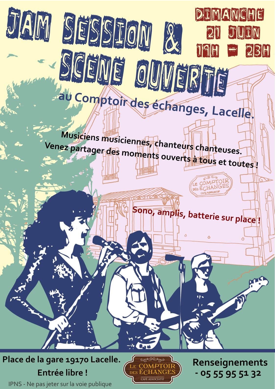 Illustration de l'événement : Le Comptoir des Echanges : Fête de la musique