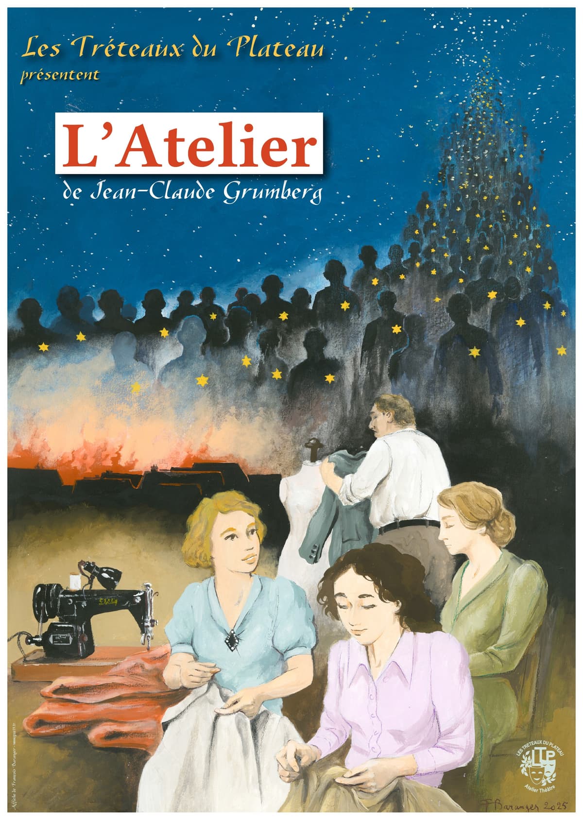 Illustration de l'événement : Théâtre "L'atelier" de Jean-Claude Grumberg