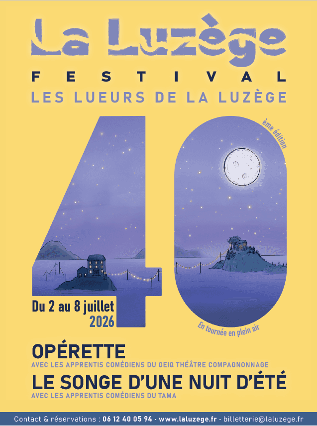 Illustration de l'événement : Spectacle "Le songe d'une nuit d'été" Les lueurs de la Luzège