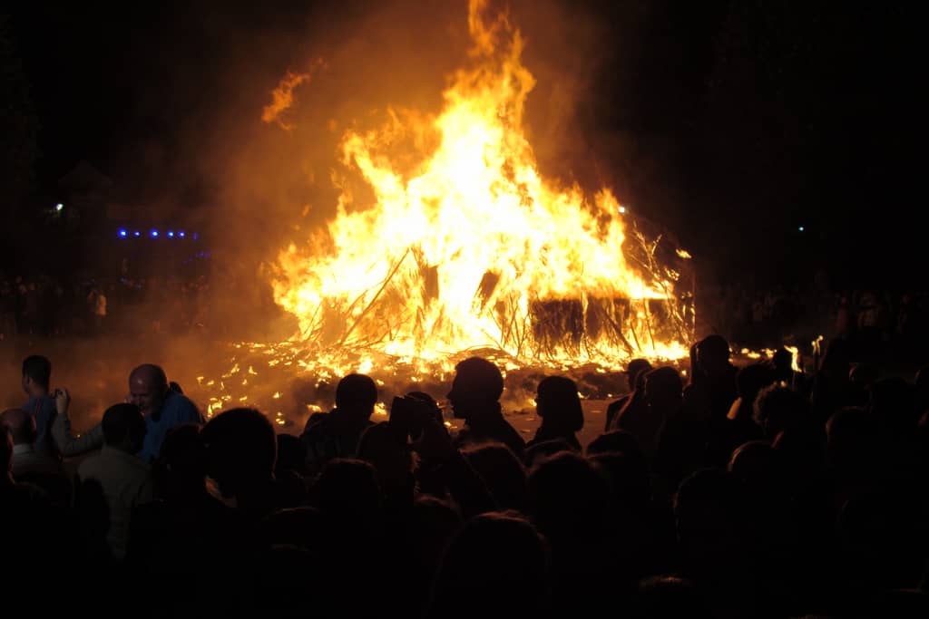 Illustration de l'événement : Haille de Nadau ou feu de Noël