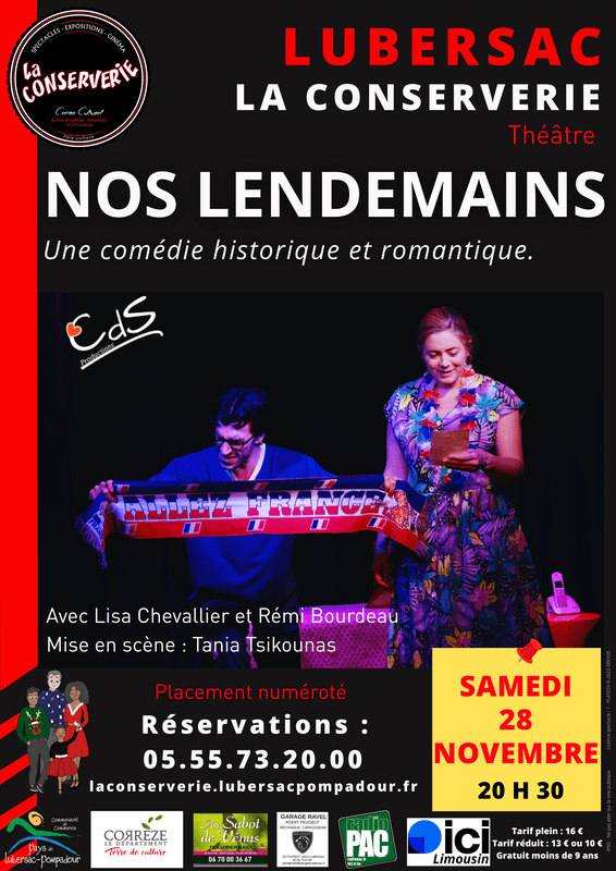 Illustration de l'événement : La Conserverie : soirée théâtre : Nos lendemains