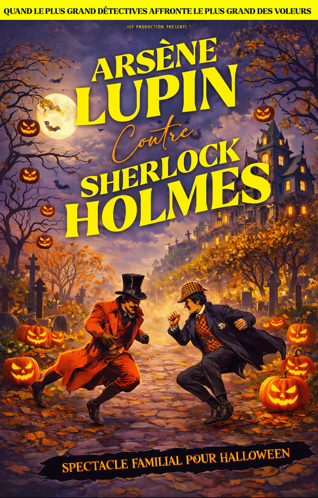 Illustration de l'événement : Arsène Lupin contre Sherlock Holmes