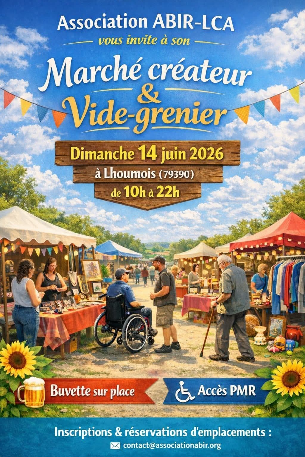 Illustration de l'événement : Marché de créateurs et vide grenier