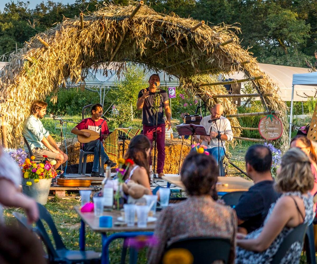 Illustration de l'événement : Soirée musicale & paysanne, à la cueillette de l'Aragnon