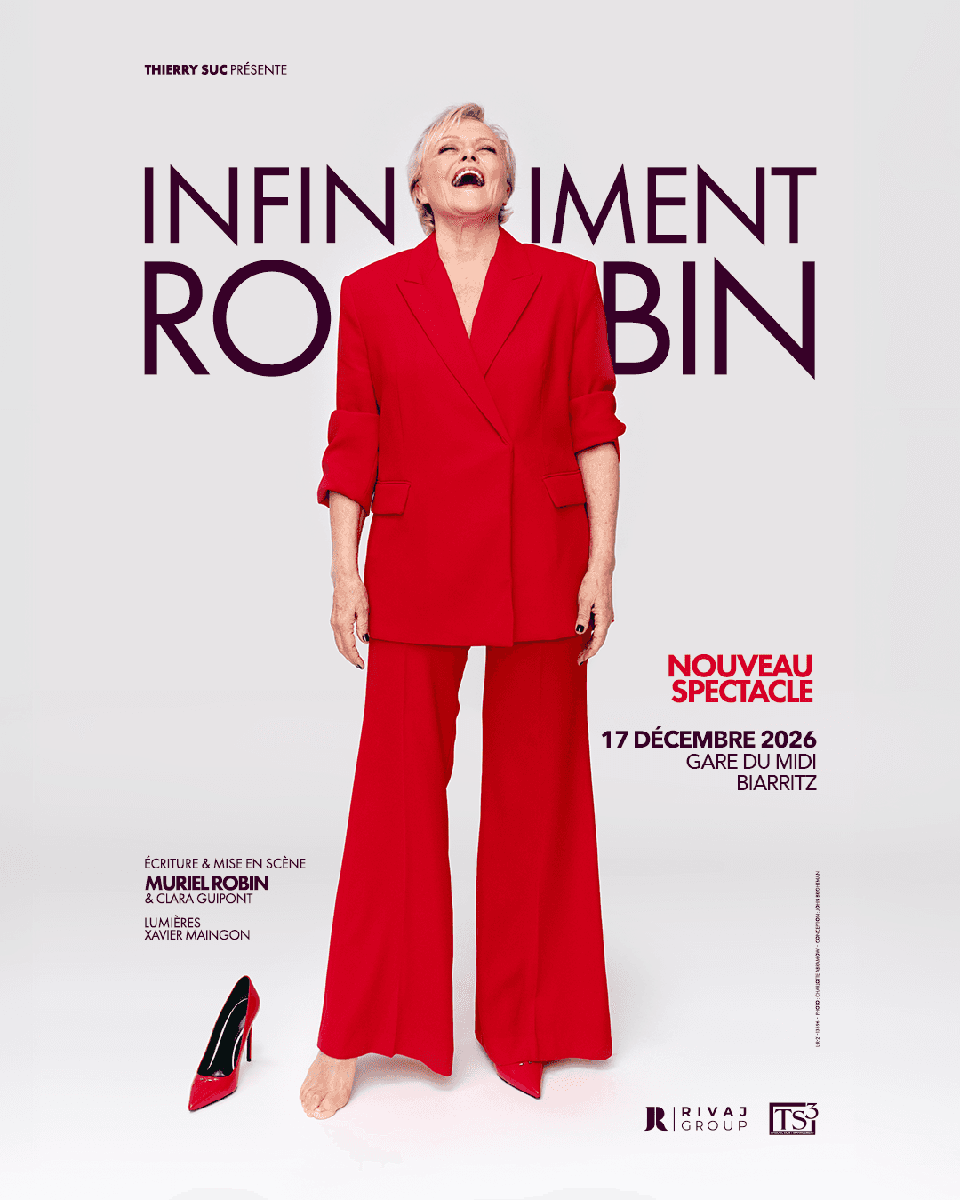 Illustration de l'événement : Muriel Robin - Infiniment Robin