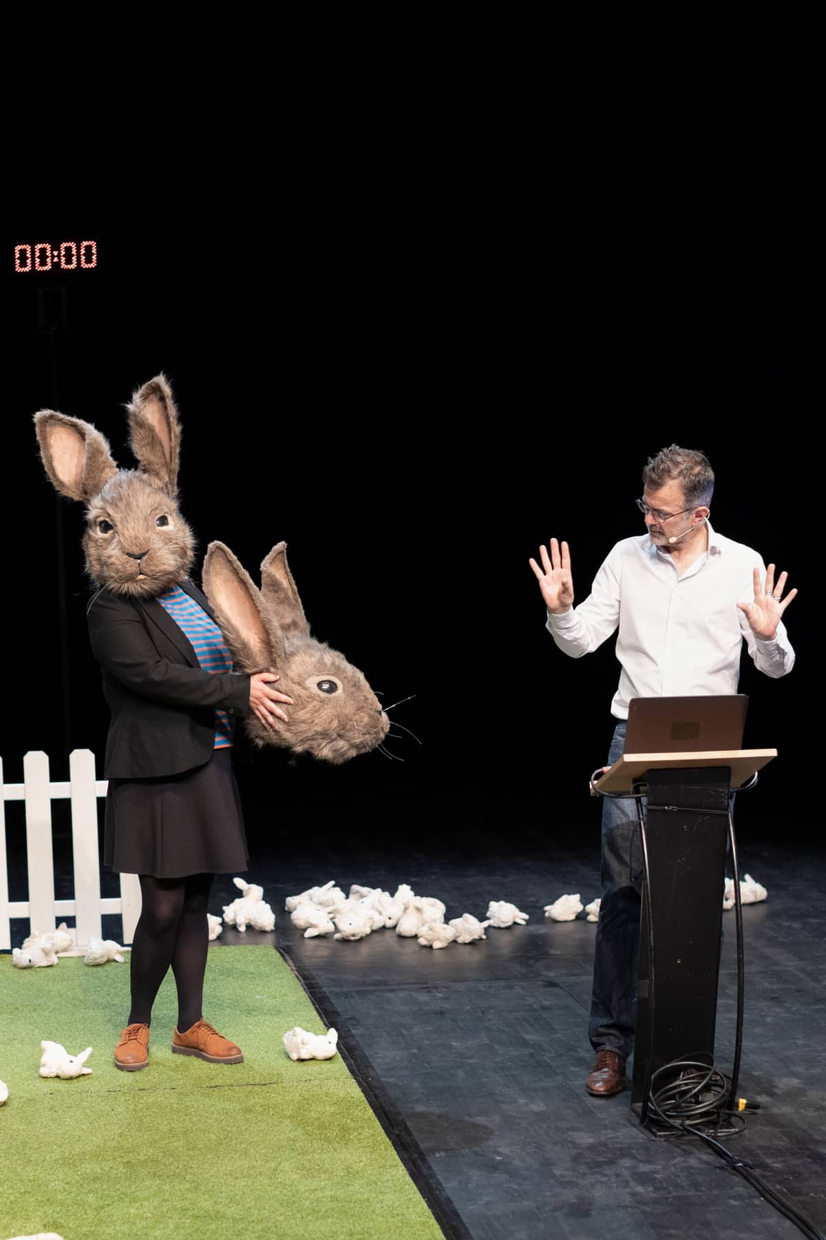 Illustration de l'événement : Le problème lapin - Théâtre Beheria