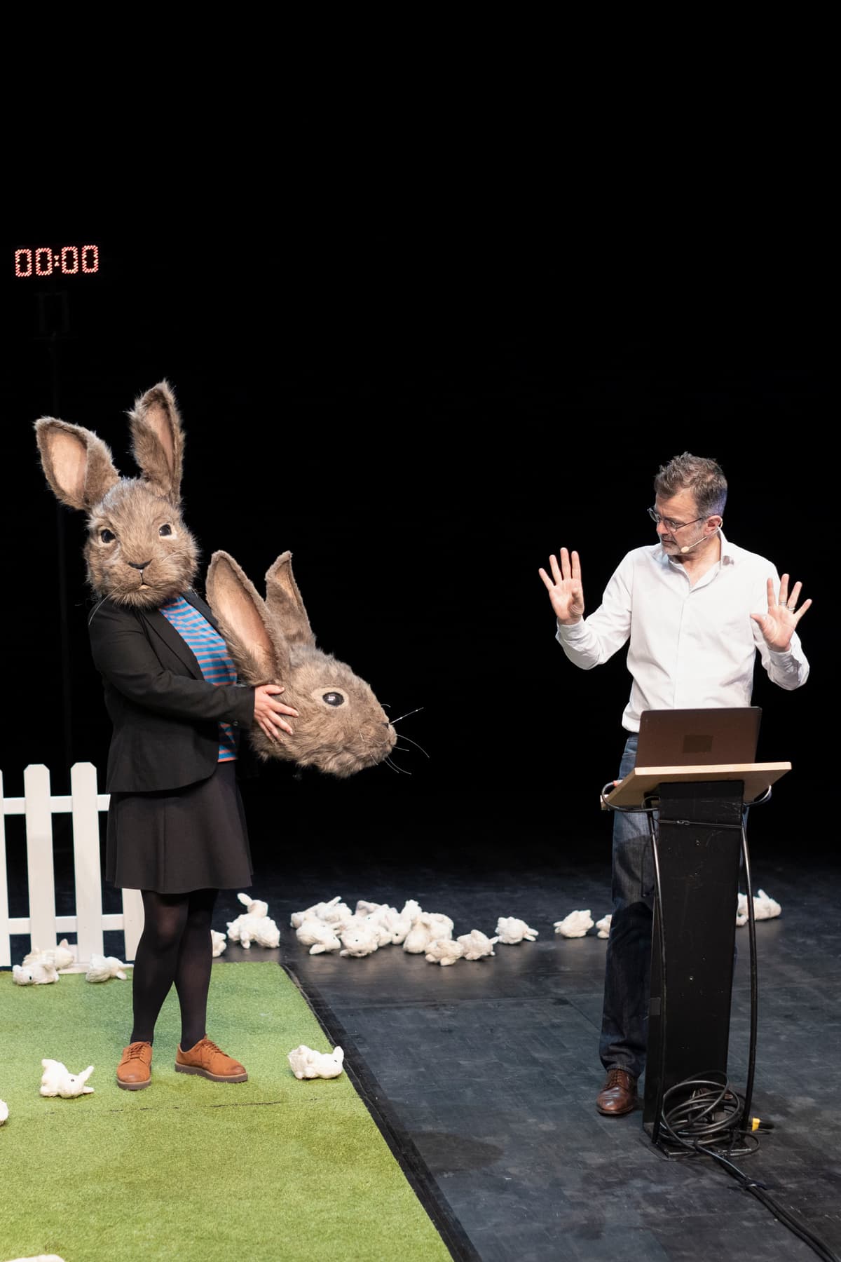 Illustration de l'événement : Le problème lapin - Théâtre Beheria