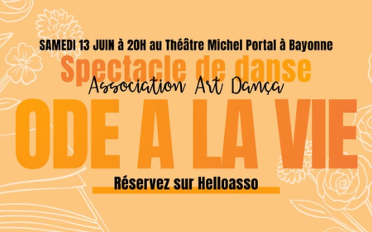 Illustration de l'événement : Spectacle de danse "Ode à la vie"