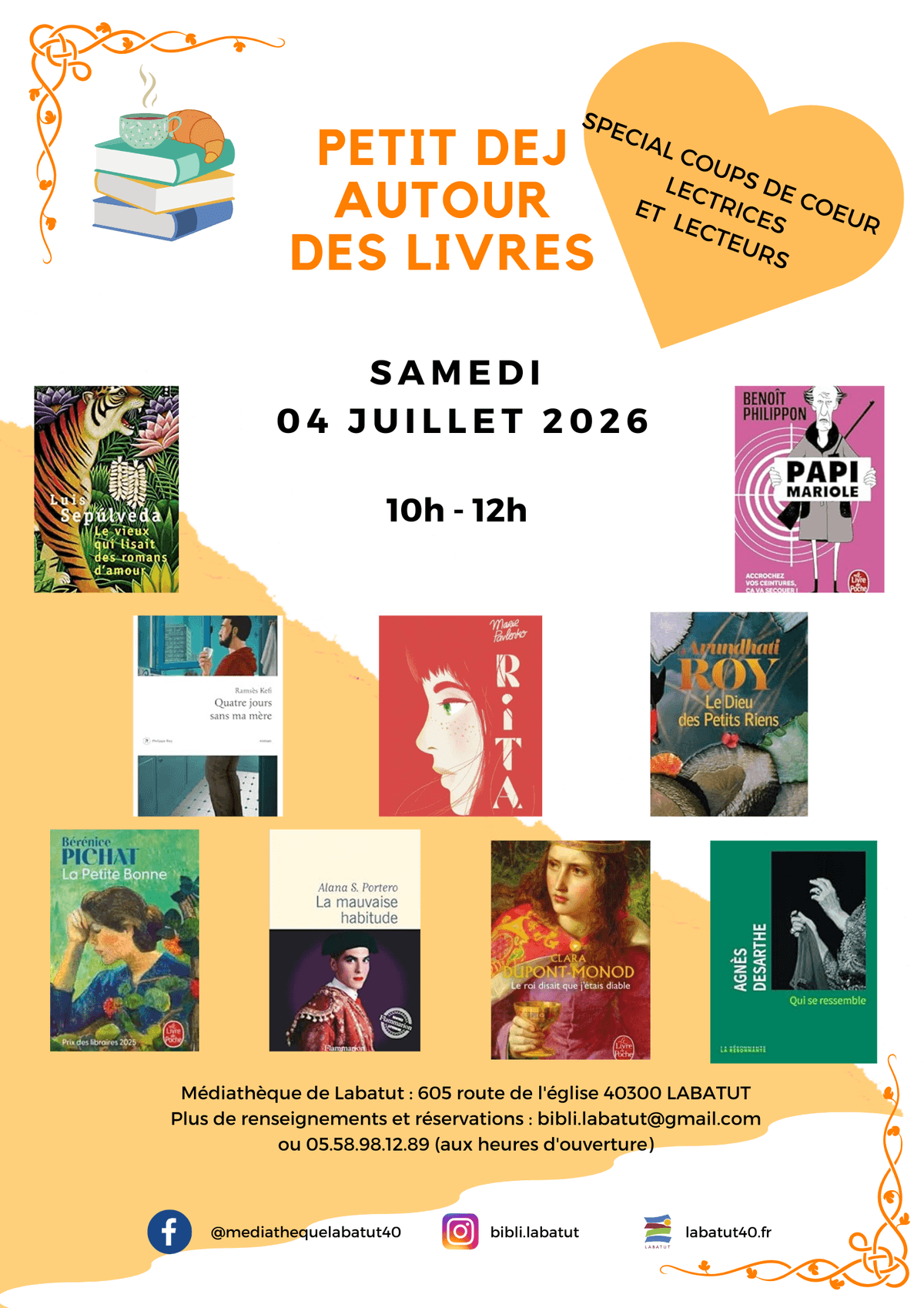 Illustration de l'événement : Rendez-vous des lecteurs