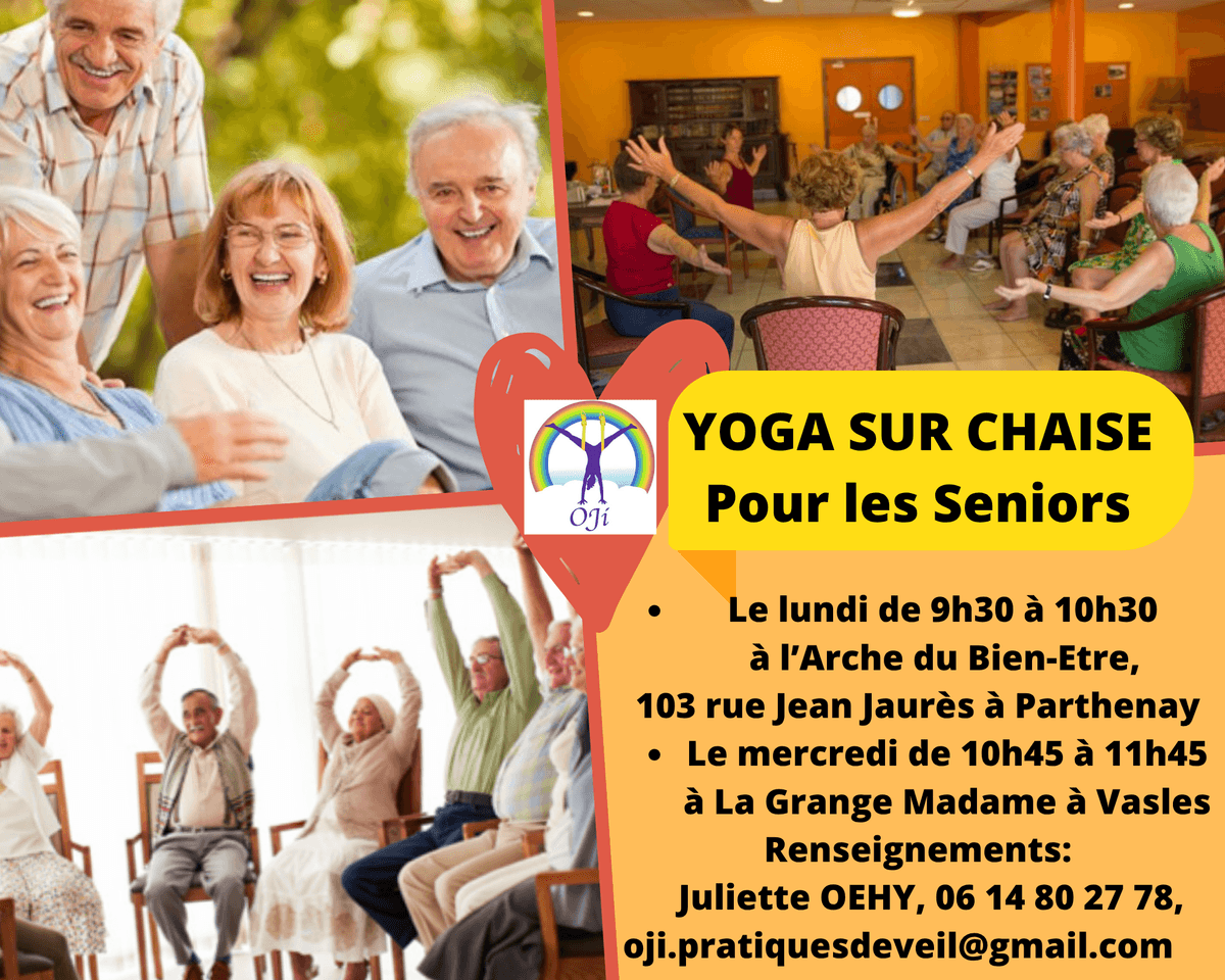 Illustration de l'événement : Portes ouvertes : Yoga sur chaise
