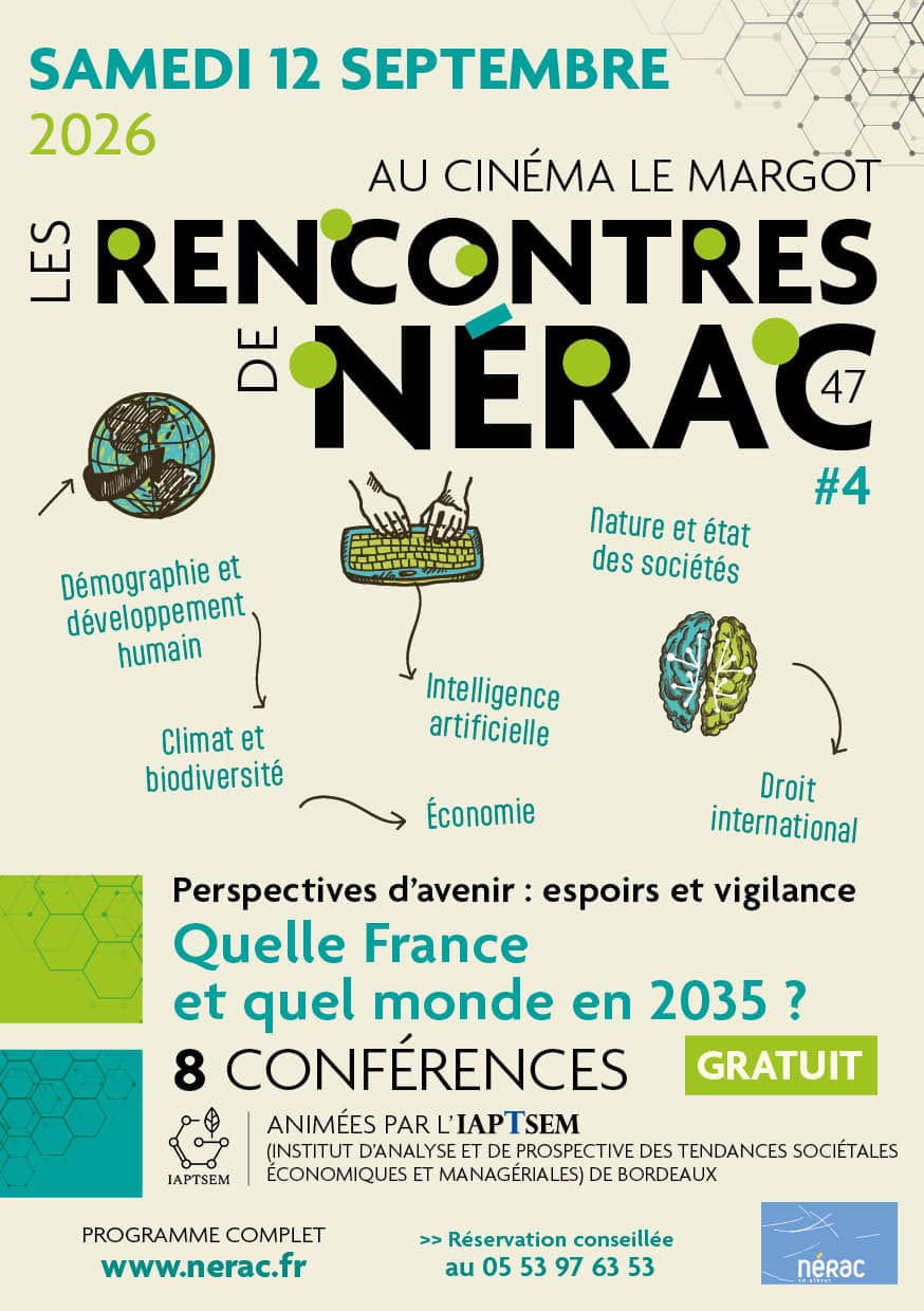 Illustration de l'événement : Les Rencontres de Nérac : conférences gratuites # 4