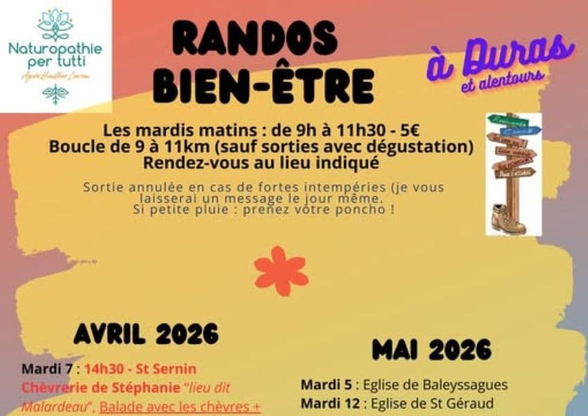 Illustration de l'événement : Rando marche sportive autour de Duras