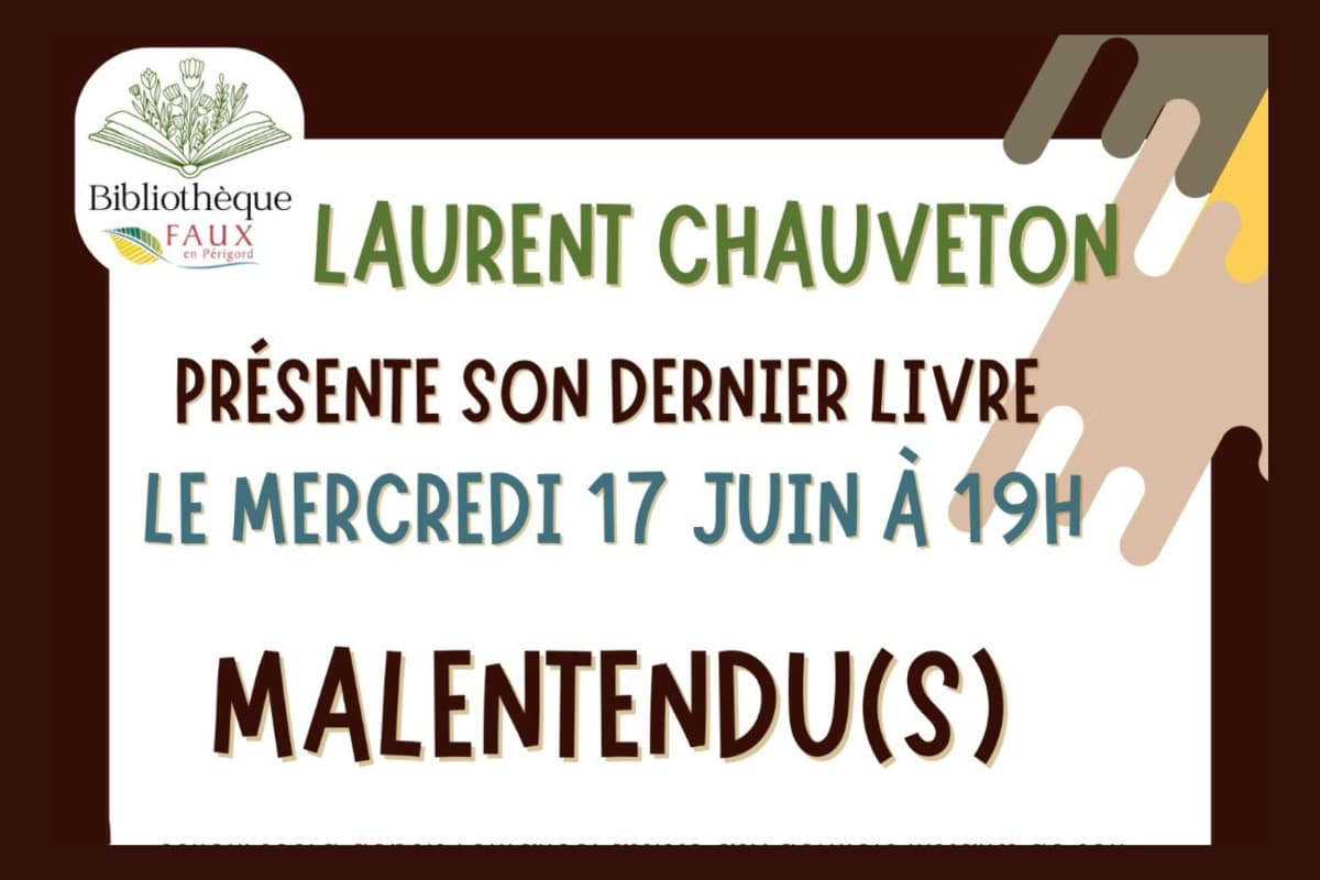 Illustration de l'événement : Rencontre avec Laurent Chauveton