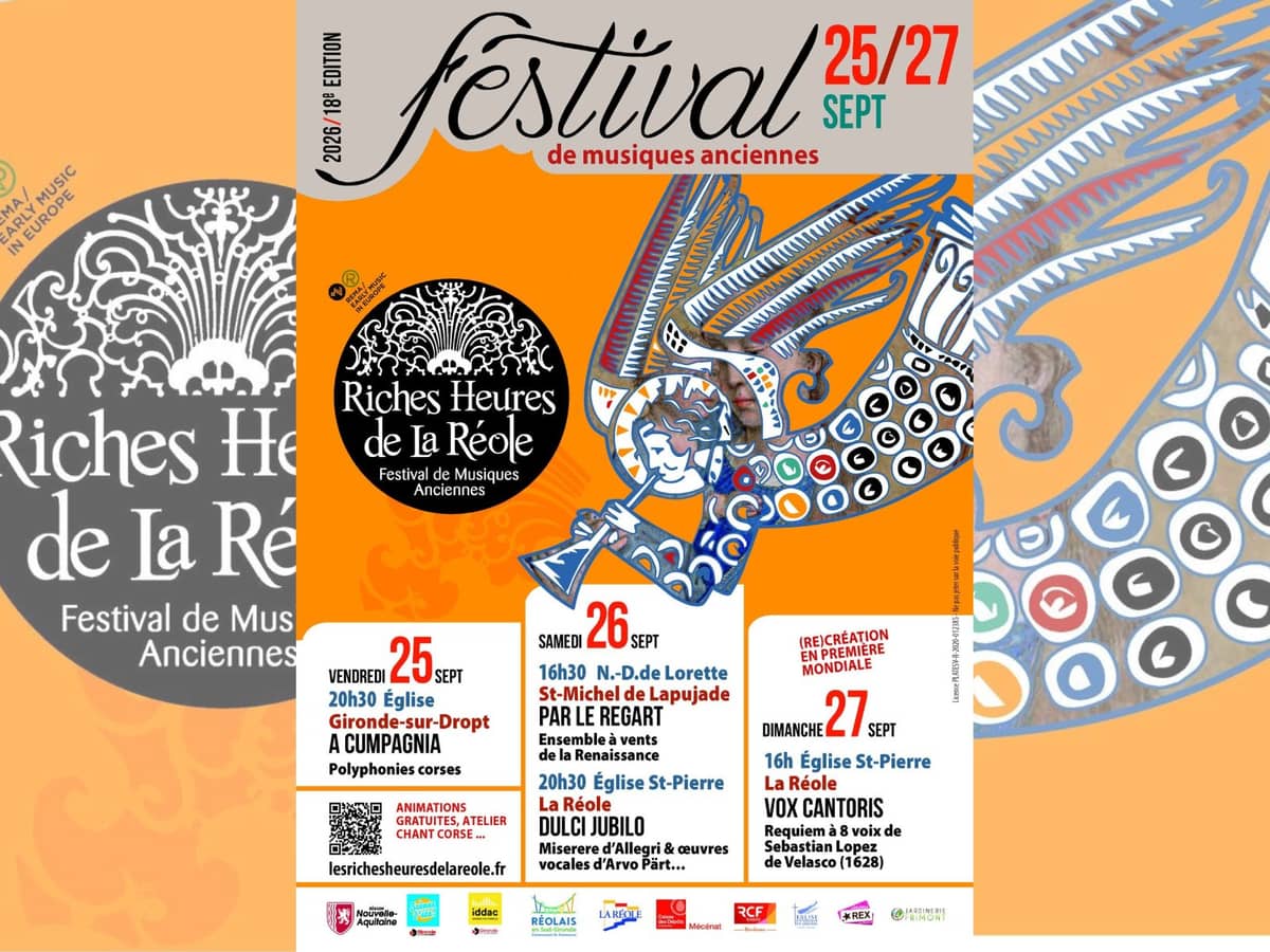 Illustration de l'événement : Festival des Riches Heures de La Réole