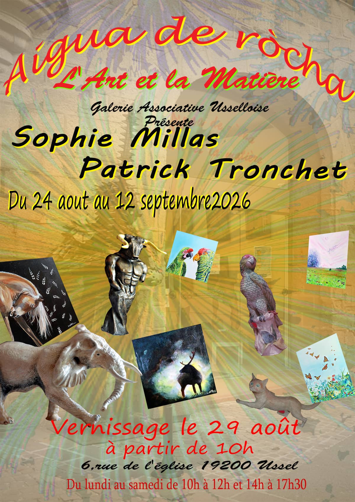 Illustration de l'événement : Exposition Sophie Millas et Patrick Tronchet