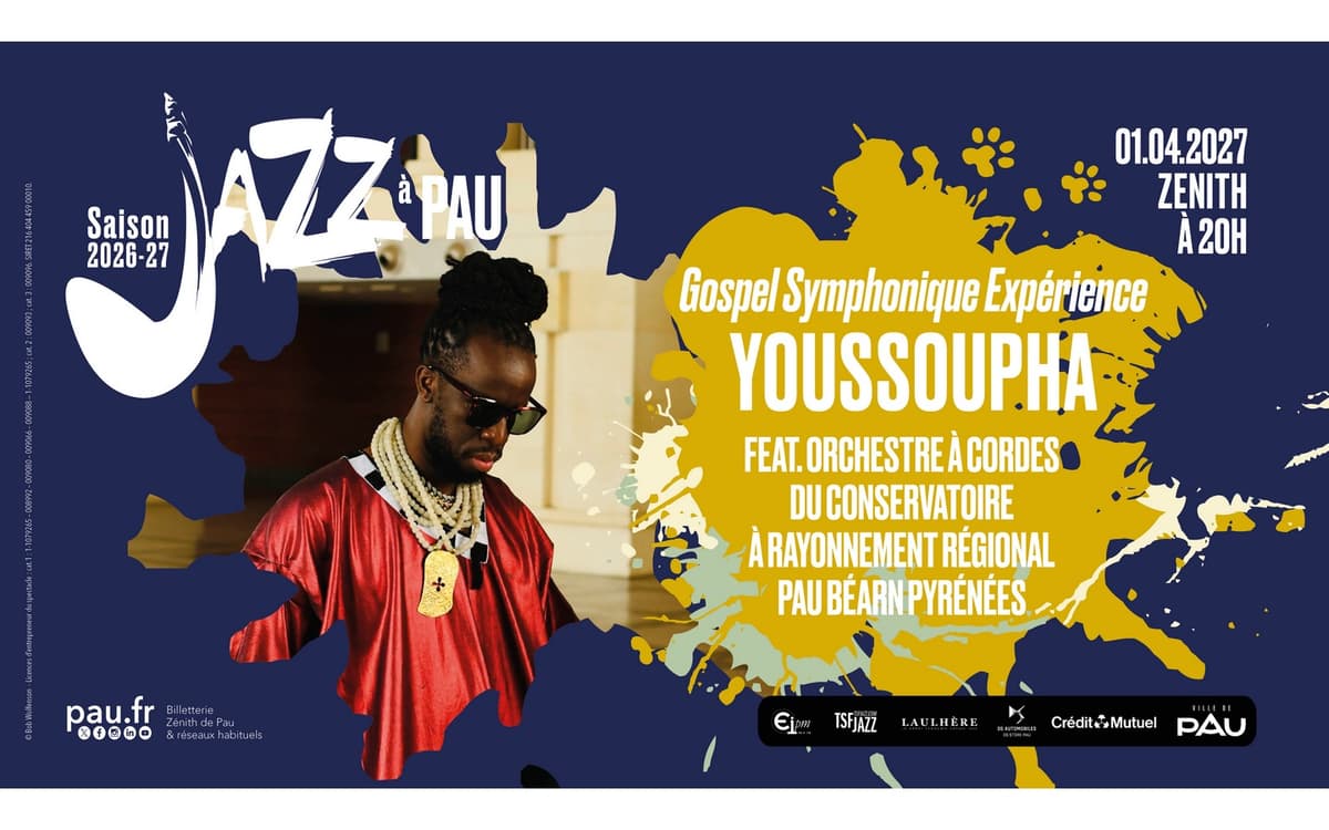 Illustration de l'événement : Saison de "Jazz à Pau" : Youssoupha