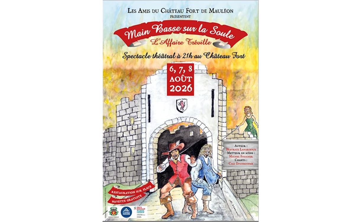 Illustration de l'événement : Spectacle des Amis du château : main basse sur la Soule
