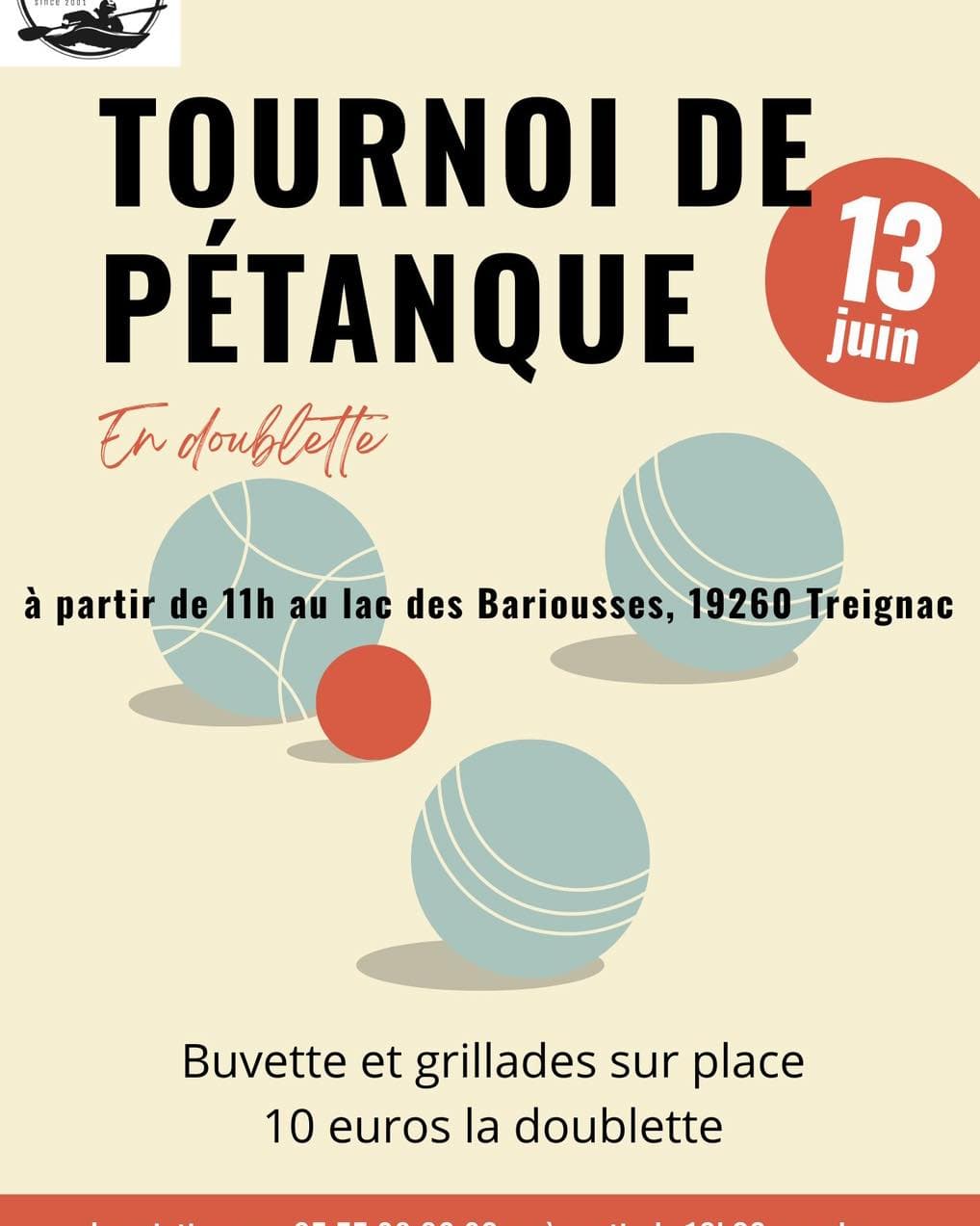 Illustration de l'événement : Tournoi de pétanque en doublette