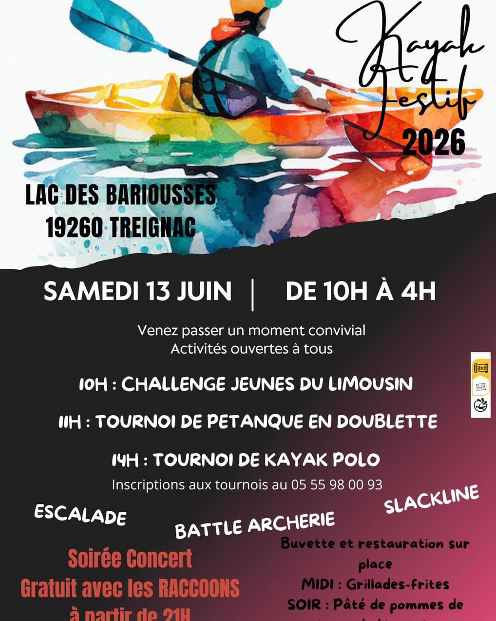 Illustration de l'événement : Journée Kayak festif