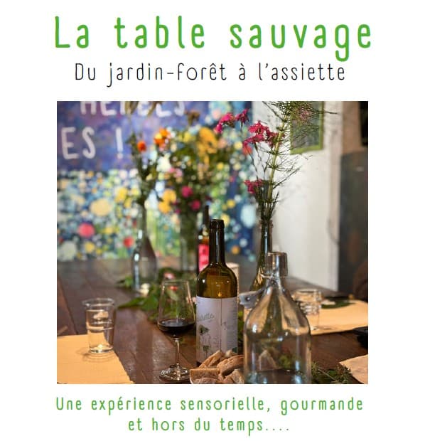 Illustration de l'événement : La table sauvage au Domaine les Hauts de Riquets
