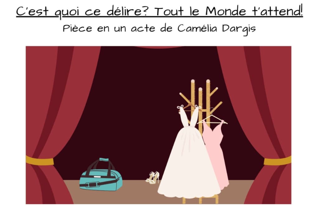 Illustration de l'événement : Café-Théâtre | C'est quoi ce délire ? Tout le monde t'attend !