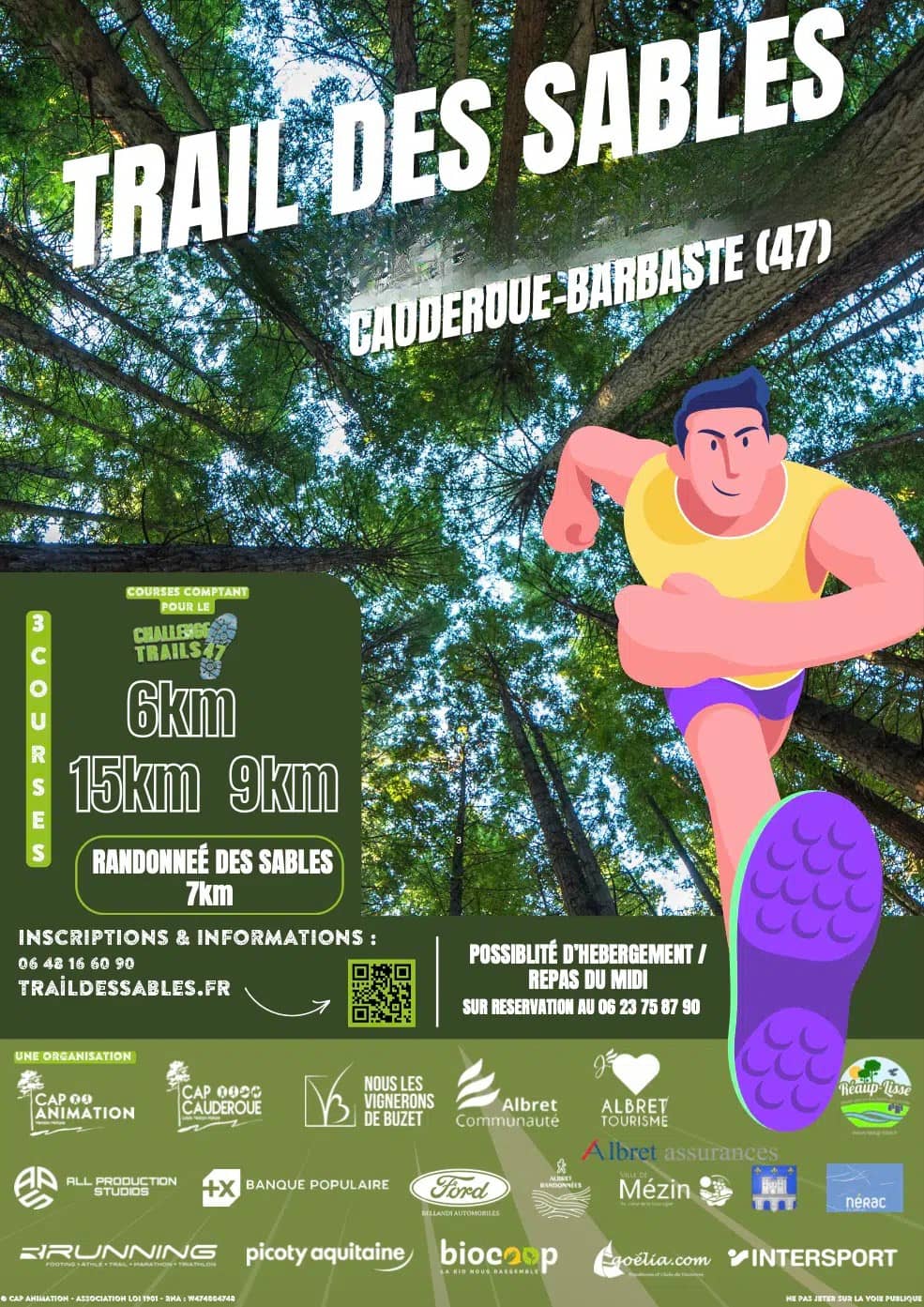 Illustration de l'événement : Trail des Sables 2026