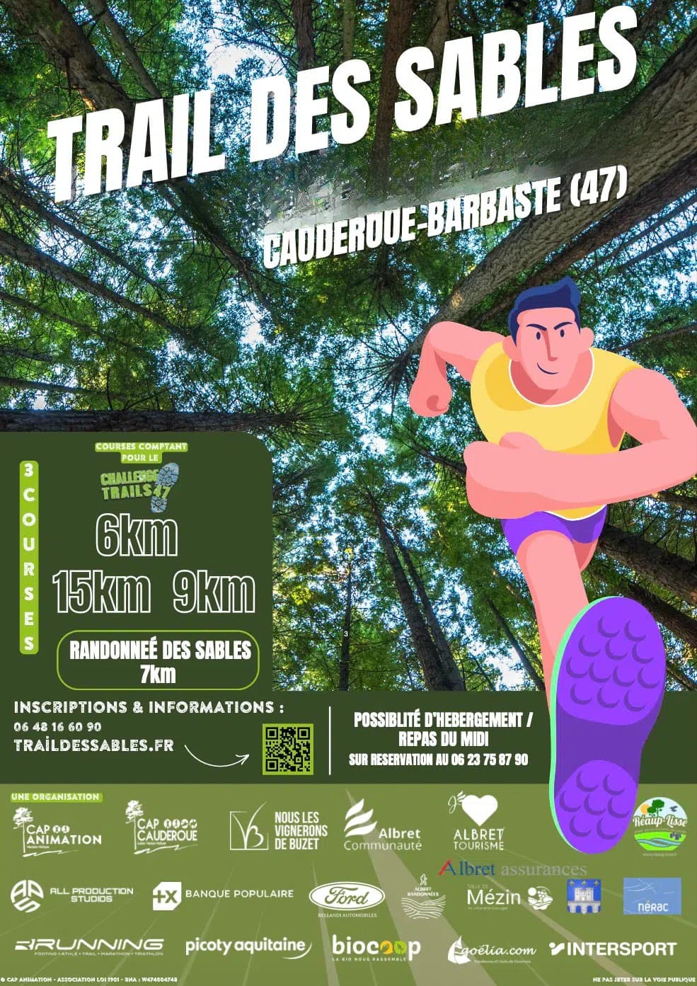 Illustration de l'événement : Trail des Sables 2026