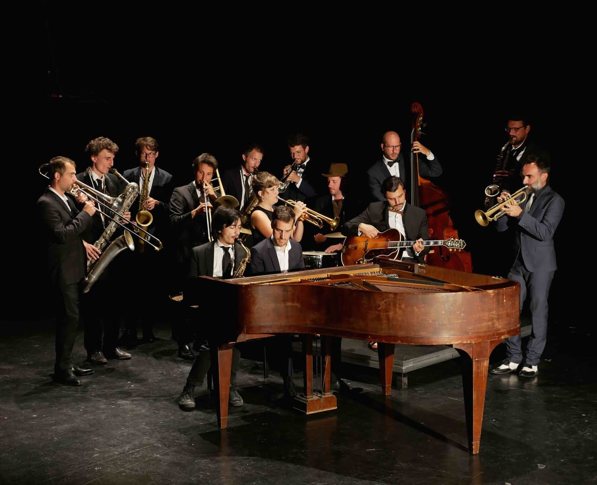 Illustration de l'événement : Concert avec Le Umlaut Big Band à la Gare (comme à la Gare)