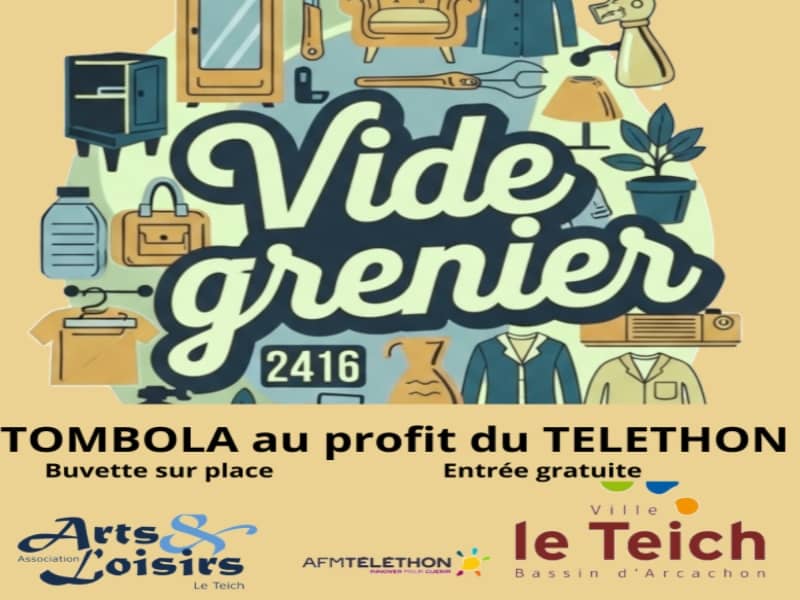 Illustration de l'événement : Vide Atelier au profit du Téléthon.
