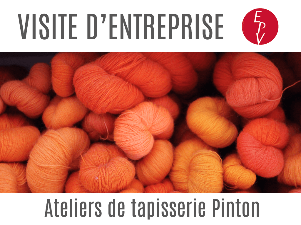 Illustration de l'événement : VISITE COMMENTÉE - Ateliers de tapisserie Pinton