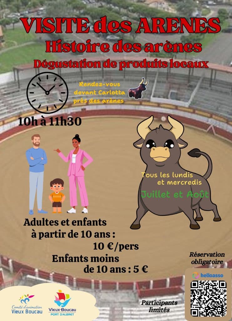 Illustration de l'événement : Visite des arènes
