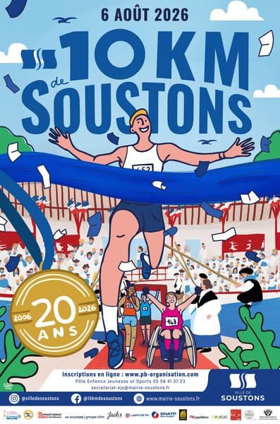 Illustration de l'événement : 10km de Soustons