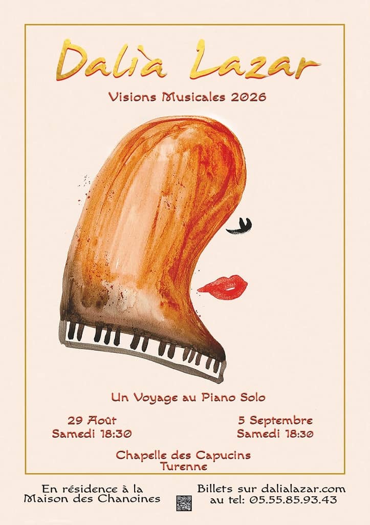 Illustration de l'événement : Dalia Lazar en concert : Visions Musicales 2026