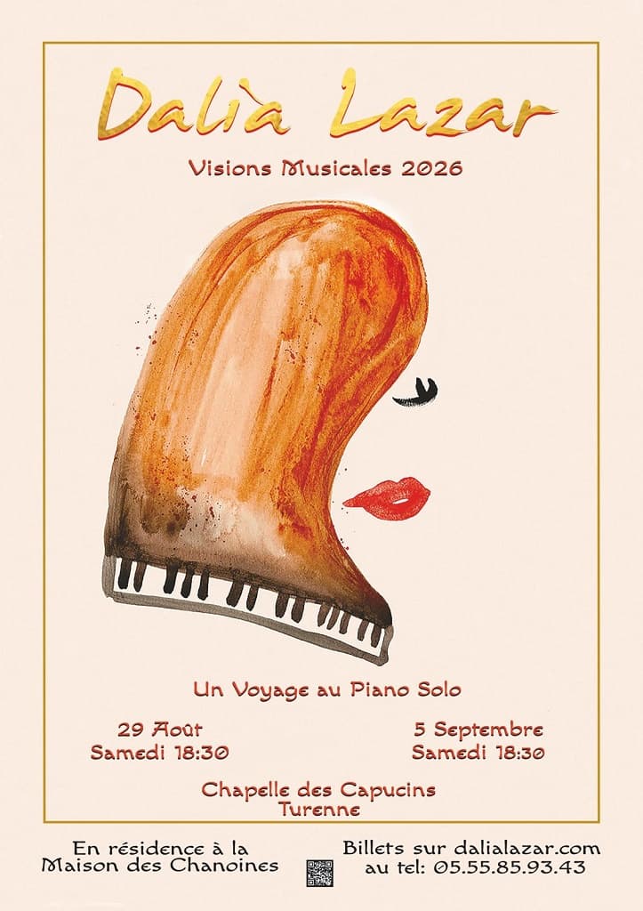 Illustration de l'événement : Dalia Lazar en concert : Visions Musicales 2026