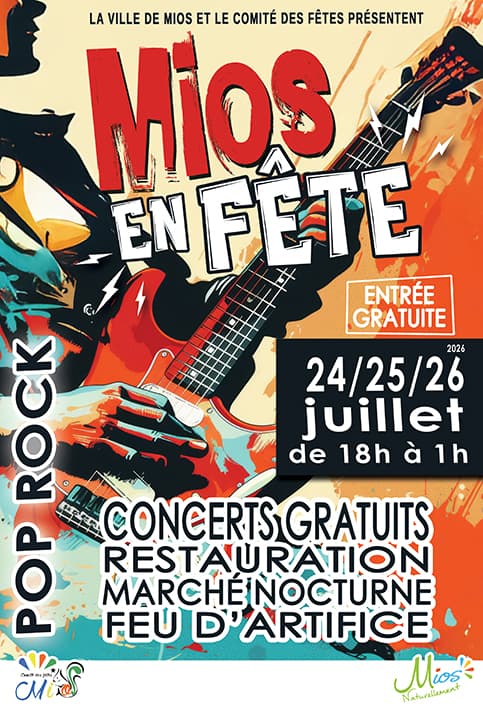 Illustration de l'événement : Mios en Fête : festival pop rock