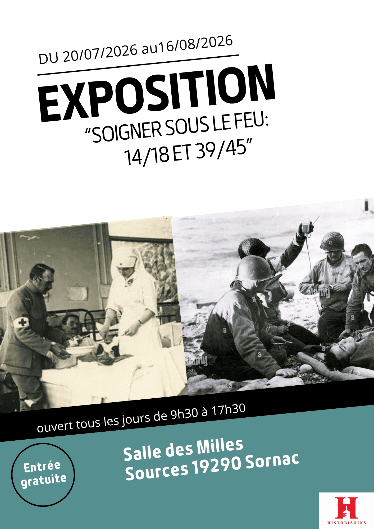 Illustration de l'événement : Exposition : soigner sous le feu