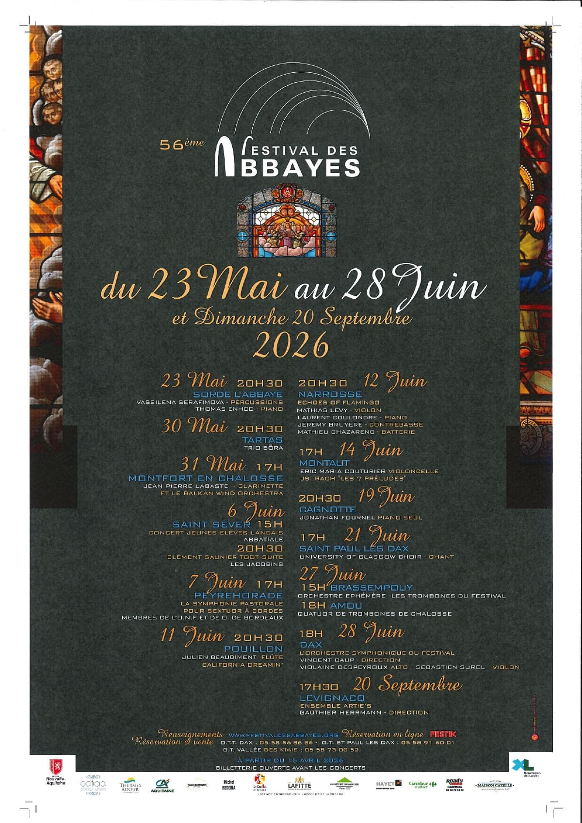 Illustration de l'événement : Festival des Abbayes