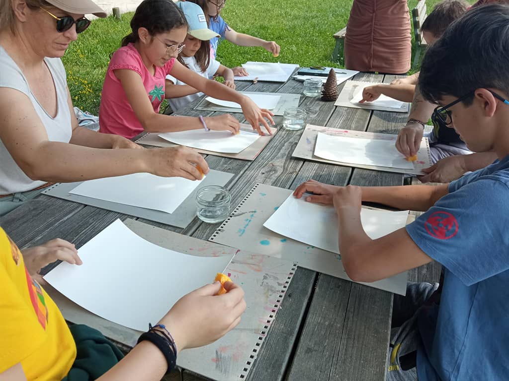 Illustration de l'événement : Aquarelle et dessin en plein air à Mios
