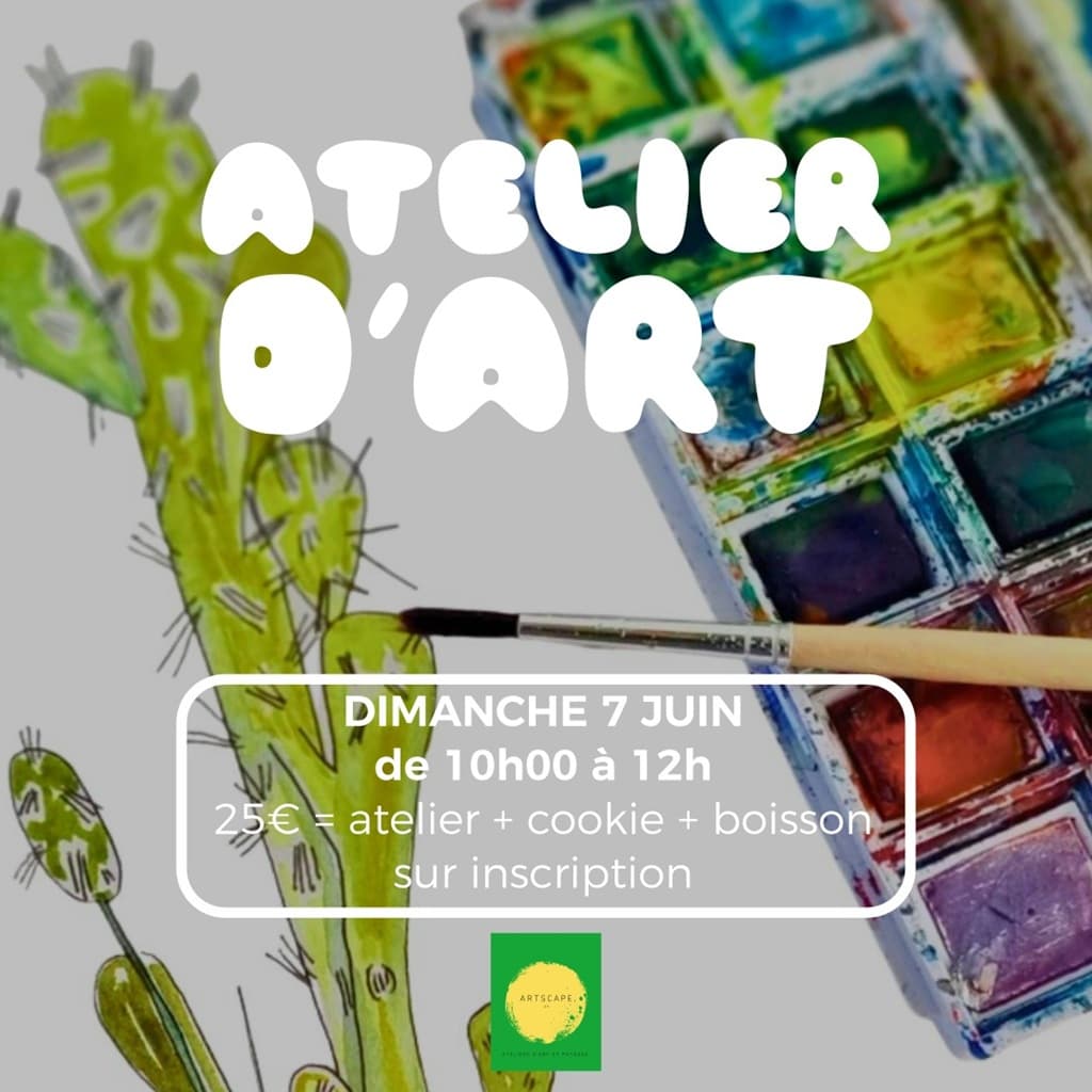 Illustration de l'événement : Atelier d'art chez Moussu