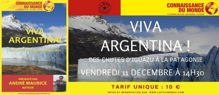 Illustration de l'événement : Viva Argentina ! Des Chutes d'Iguazu à la Patagonie