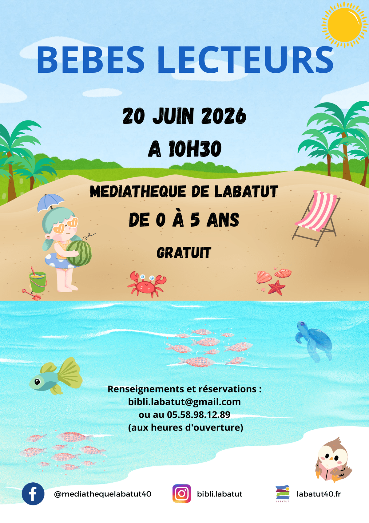 Illustration de l'événement : Bébés lecteurs